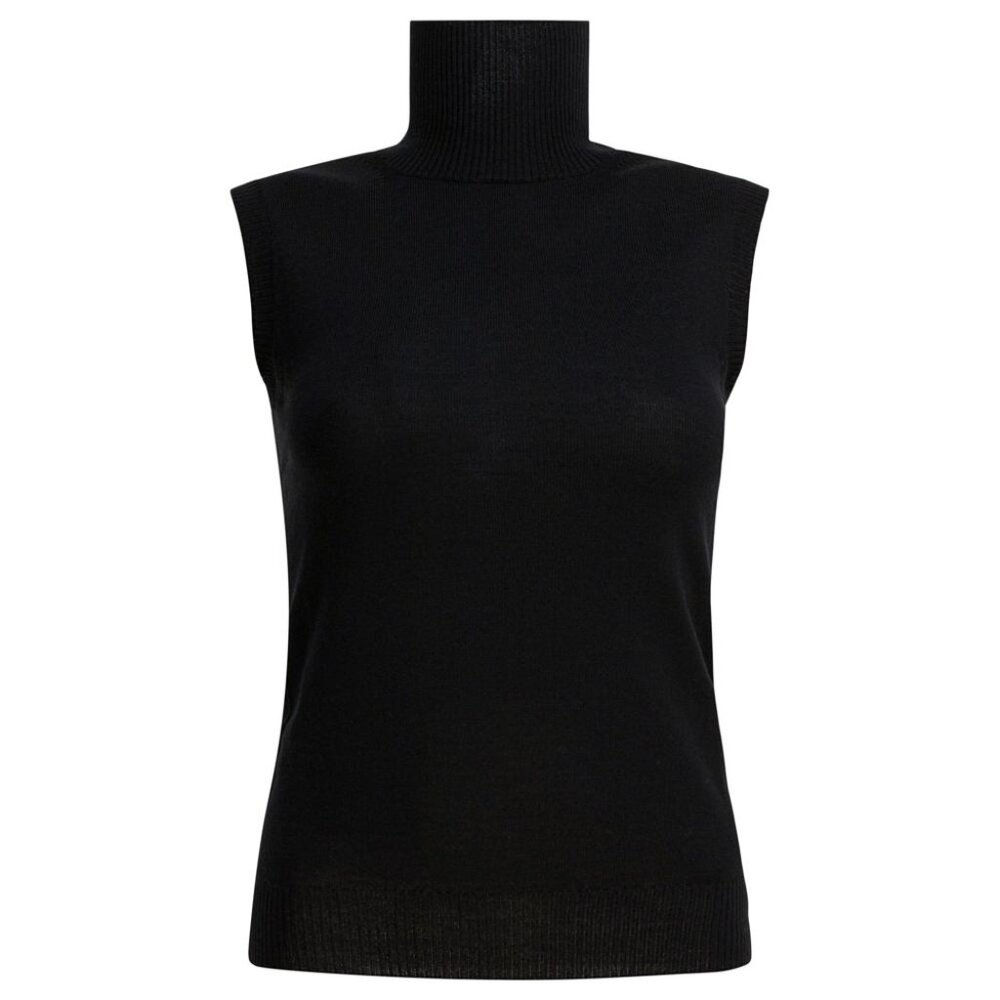Max Mara Sportmax Mock Neck Sleeveless tag size M Women